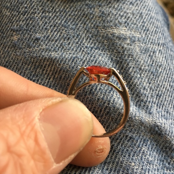 Beautiful Ruby Ring Size 7