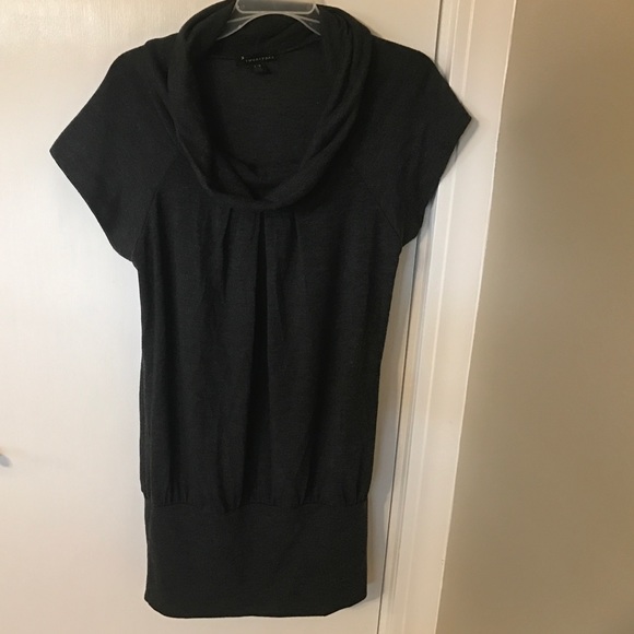 Forever 21 Cowl Neck Grey Dress