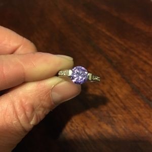 Beautiful Amethyst Ring Size 8