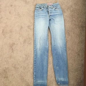 Vintage Levi's denim mom jeans
