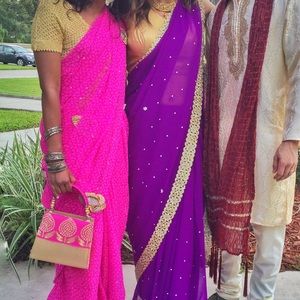 Indian Wedding Costume. Sari, etc