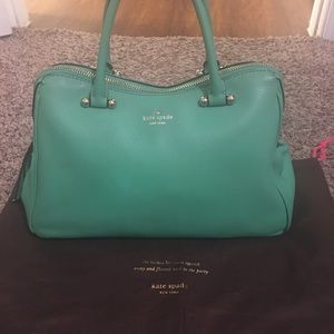 Kate Spade Charles Street Audrey Bud Green Handbag