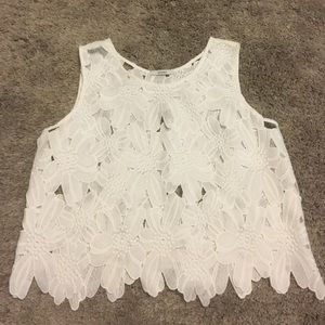 See through white tank