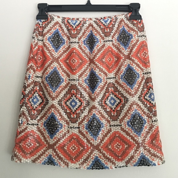 Francesca's sequin skirt