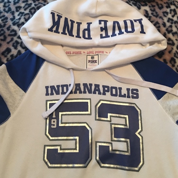 Victoria Secret Pink Indianapolis Colts hoodie