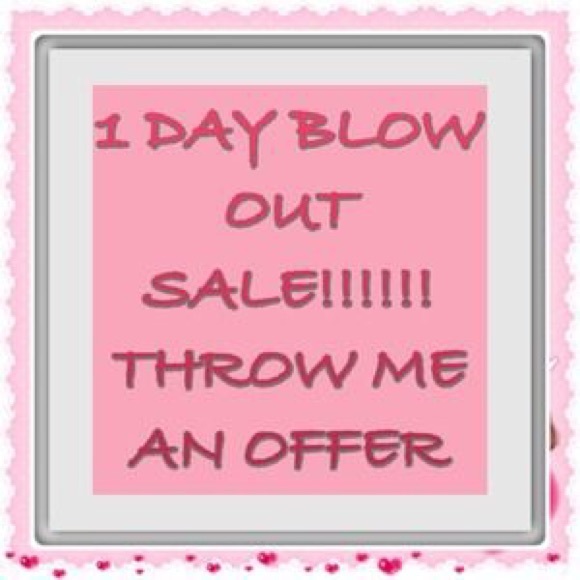 Dropping prices today only!!