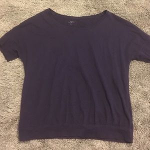 Dark purple shirt