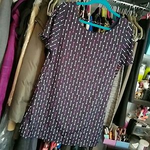 Tunic Dress with Pink and White Arrows!