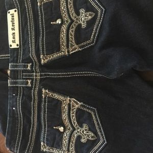 Rock revival jeans. Long inseam