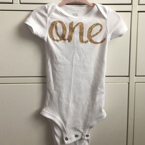 First Birthday Onesie 👑