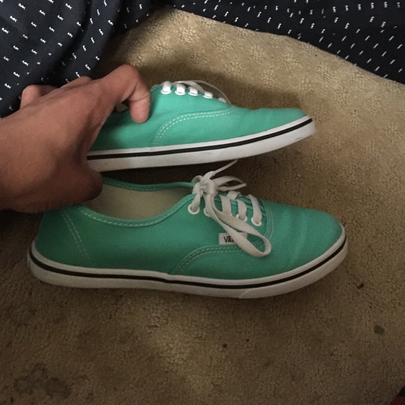 Low top mint green vans - Picture 3 of 4