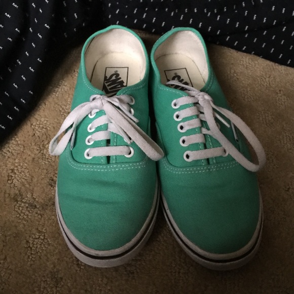 Low top mint green vans - Picture 4 of 4