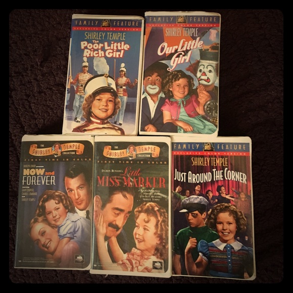 Shirley Temple movies on VHS