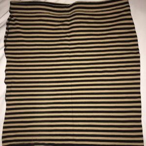 Old Navy Striped Skirt