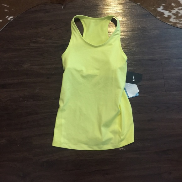 Nike Dri-Fit tank with built in bra/support
