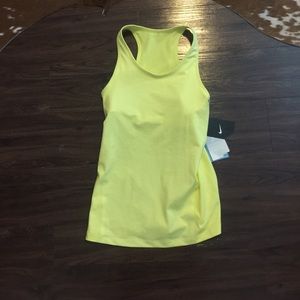 Nike Dri-Fit tank with built in bra/support