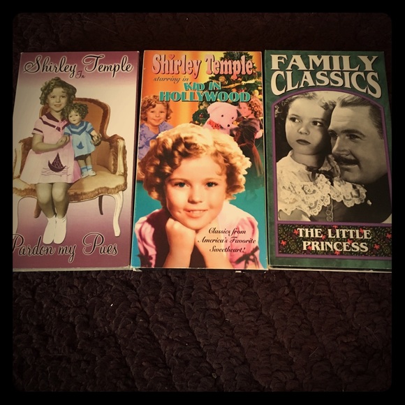 Shirley Temple movies on VHS