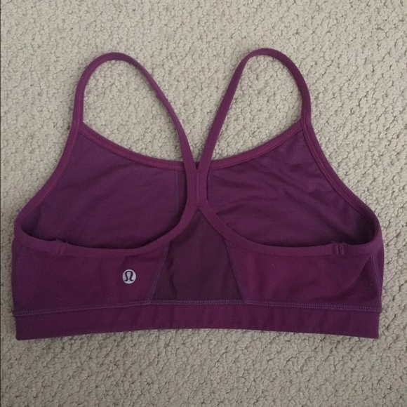 Purple Lululemon Sports Bra