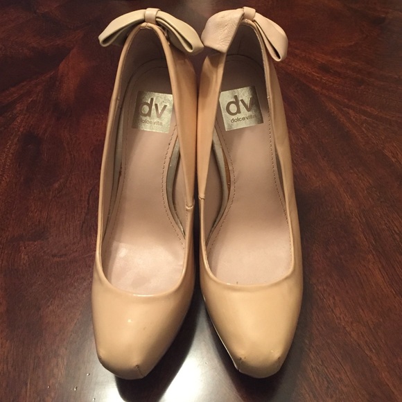 🔴 DV by Dolce Vita blush bow pumps - Picture 2 of 4