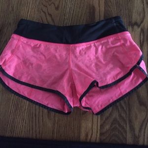 Lululemon speed shorts