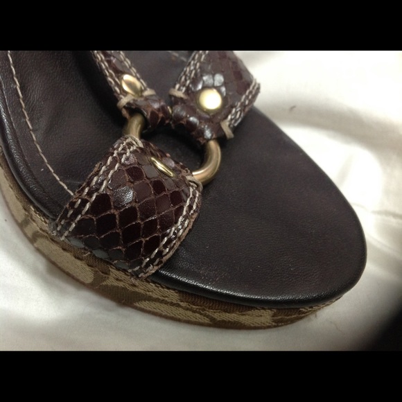Coach Wedges - Picture 3 of 3
