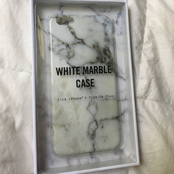 White Marble Case iPhone 6 Plus/6s Plus