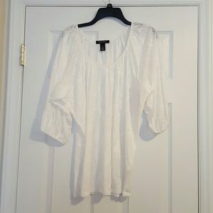 White House Black Market Blouse Size XL