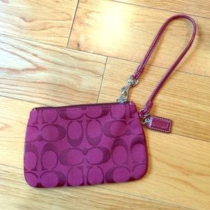Coach wristlet