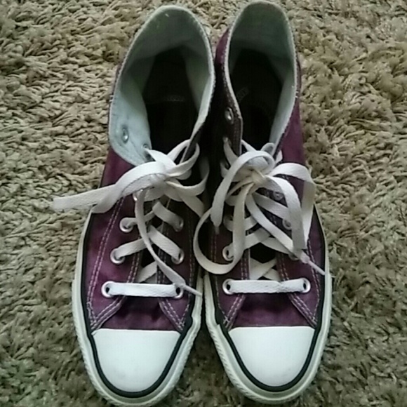 Dark Purple Converse!