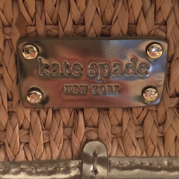 100% authentic Kate spade wicker ribbon purse - Picture 5 of 8