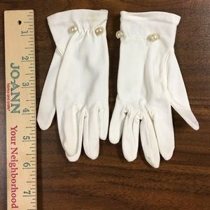 Childs stretch nylon Vintage gloves. Great cond