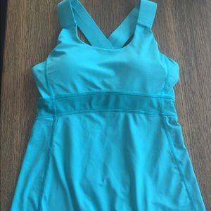 Lululemon Torquise Racerback Top