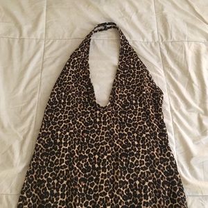 Leopard body suit