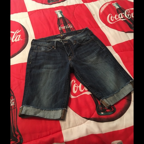 Lucky Brand JEAN cuffed shorts