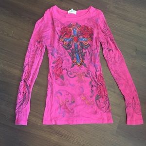 Long sleeve tatoo top