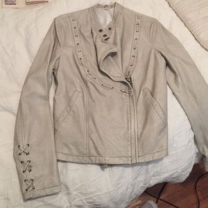 Free People Vegan Leather Jacket