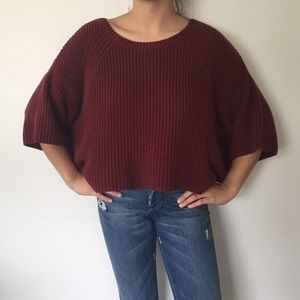 Free people knit sweater