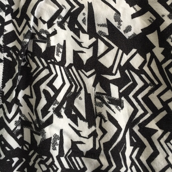 Abstract Print Pants - Picture 2 of 2