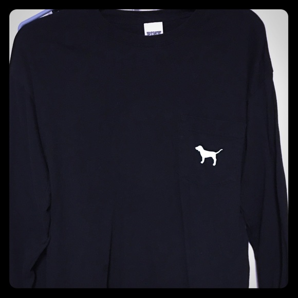 Vs pink long sleeve tshirt