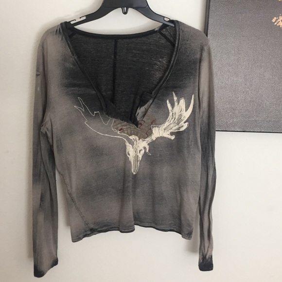 Urban Outfitters Tops - Urban Outfitters Long Sleeve Crop Top