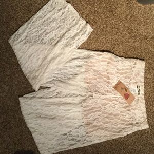 Milky Way Lace dress pant.