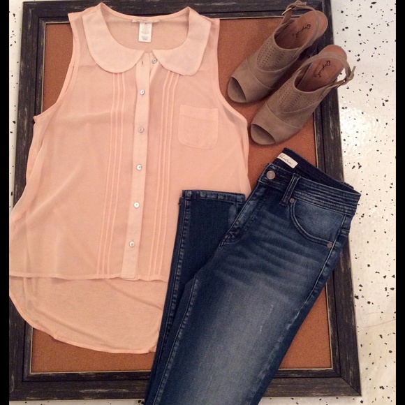 Free People Tops - 🌸Blush blouse