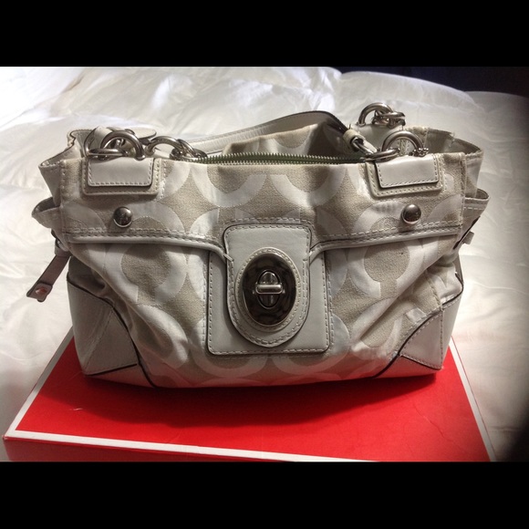 Coach Peyton Op Art Satchel