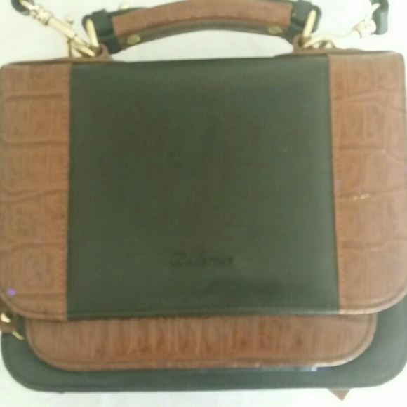 Bellerose black and textured leather Bag