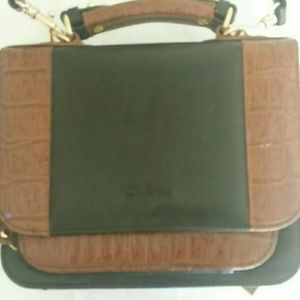 Bellerose black and textured leather Bag