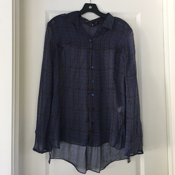 Theysken's Theory 100% silk blouse - Picture 1 of 3