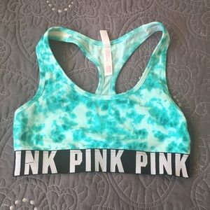 Pink Sports Bra