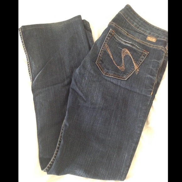 Silver Toni jeans.