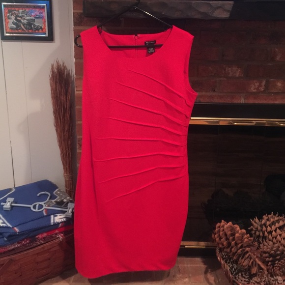 Red dress from Belk