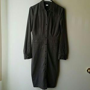 Pinup trench coat dress